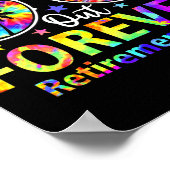 Ruhestand Rentner Lehrer Ruhestand Singles Poster (Ecke)