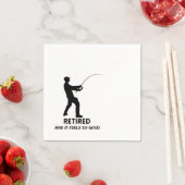 Ruhestand, Ruhestand, Party Serviette (Beispiel)