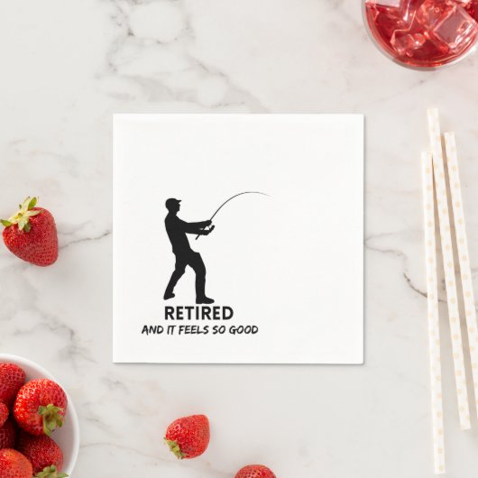 Ruhestand, Ruhestand, Party Serviette (Beispiel)