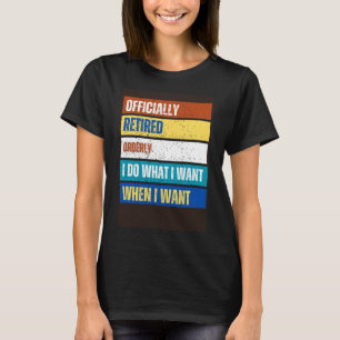 Ruhestand Ruhestand Ruhestand Ordentlich T-Shirt