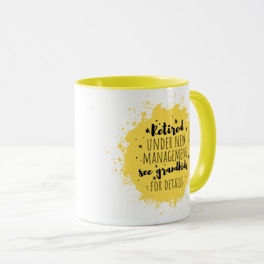 Ruhestand, Ruhestand unter neuer Leitung siehe Gra Tasse (VorderseiteRechts)