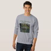 Ruhestand Spaß Foto Turtle Lake Naturerlebnis Sweatshirt (Vorne ganz)