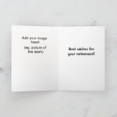 Ruhestand Swear Words! - Bild hinzufügen Karte (Innenseite)