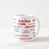 Ruhestand Swear Words Funny Retirement Geschenk Wi Kaffeetasse (VorderseiteRechts)