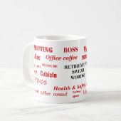 Ruhestand Swear Words Funny Retirement Geschenk Wi Kaffeetasse (Vorderseite Links)