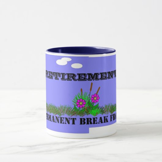 Ruhestand Tasse (Zentrum)