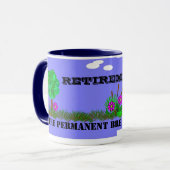 Ruhestand Tasse (Vorderseite Links)