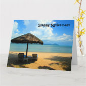 Ruhestand Traum groß Karte (Gelbe Blume)