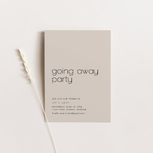 Ruhestand, Umzug, Party zur Umsiedlung Einladung