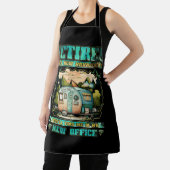 Ruhestand unter dem neuen Management-Renten-Campin Schürze (InSitu)