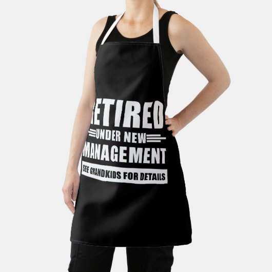 Ruhestand unter neuer Leitung Siehe Großkinder Schürze (InSitu)