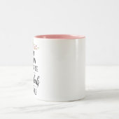 Ruhestand unter neuer Leitung Siehe Großkinder Zweifarbige Tasse (Mittel)