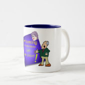 Ruhestand Zweifarbige Tasse (VorderseiteRechts)