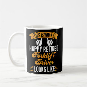 Ruhestandard für Gabelstapler Kaffeetasse