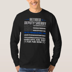Ruheständige, stellvertretende Sheriff Handschelle T-Shirt