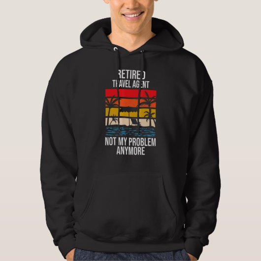 Ruheständiger Agent nicht mehr mein Problem Hoodie (Vorderseite)