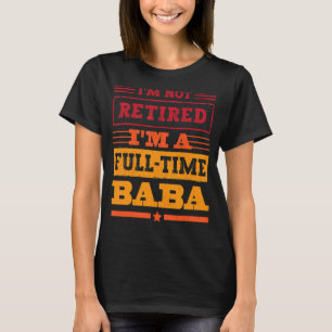 Ruheständiger arabischer Vater Baba Muslim Vater I T-Shirt