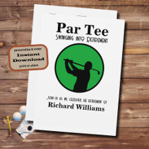 Ruheständiger Golf Player in Rente schwingen