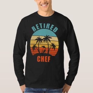 Ruheständiger Koch Funny Cooking Happy Rentirement T-Shirt