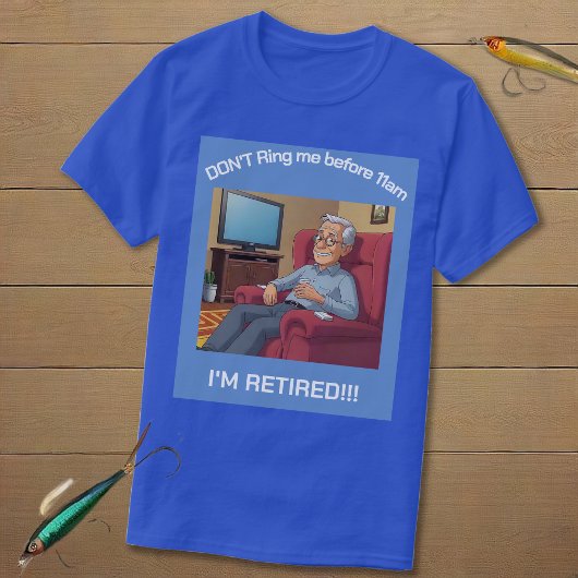 Ruheständiger Spaß, Senior Man T-Shirt