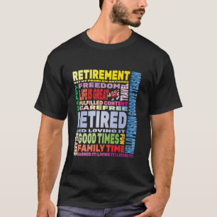 "Ruheständigkeit und Liebe" heißt "Rente Gi" T-Shirt