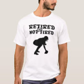 Ruheständische, aber nicht müde Altersfußball T-Shirt (Vorderseite)