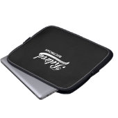 Ruheständischer Elektro-Party-Geschenk Laptopschutzhülle (Vorne Knopf)