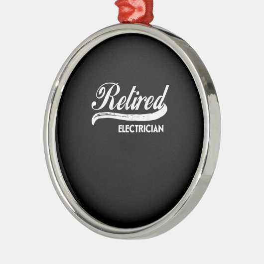 Ruheständischer Elektro-Party-Geschenk Ornament Aus Metall (Links)