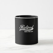 Ruheständischer Elektro-Party-Geschenk Tasse (Zentrum)