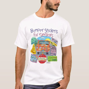 Ruhestandkarte für den Funny Old Geezer - Autoauf T-Shirt