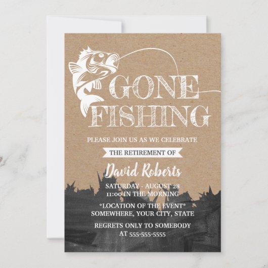 Ruheständler Einladung (Vorderseite)