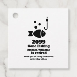 Ruheständler Fischen Moderne Minimalistische Alter Geschenkanhänger