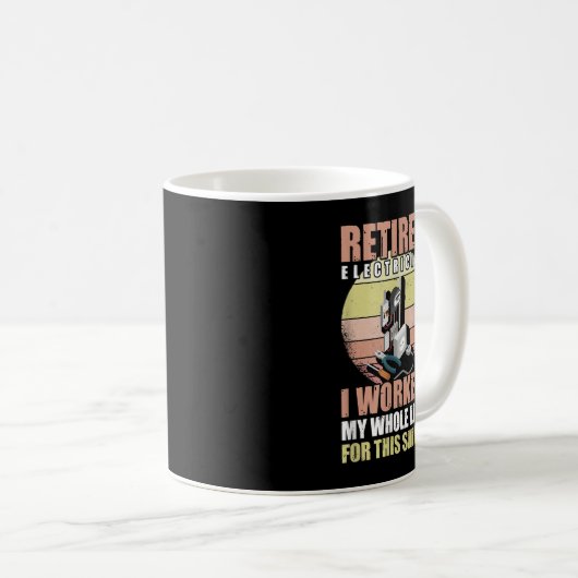 Ruheständler Kaffeetasse (VorderseiteRechts)