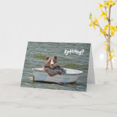 Ruheständler Karte (Gelbe Blume)