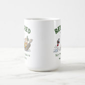 Ruheständler nicht mein Problem noch mehr Funny Fi Kaffeetasse (Mittel)