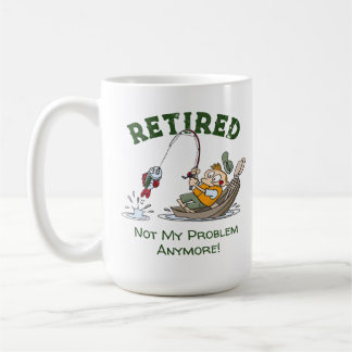 Ruheständler nicht mein Problem noch mehr Funny Fi Kaffeetasse