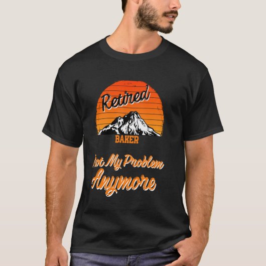 Ruheständler nicht mein Problem T-Shirt (Vorderseite)