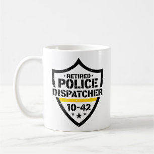 Ruheständler Polizeinotrufvermittler 10-42 Kaffeetasse