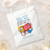 Ruheständler Postangestellter Ruhestandsparty Geschenktütchen (Ausgeschnitten)