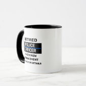 Ruheständler tasse (Vorderseite Links)