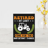 Ruheständler von Bauern Rente Karte (Gelbe Blume)