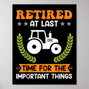 Ruheständler von Bauern Rente Poster