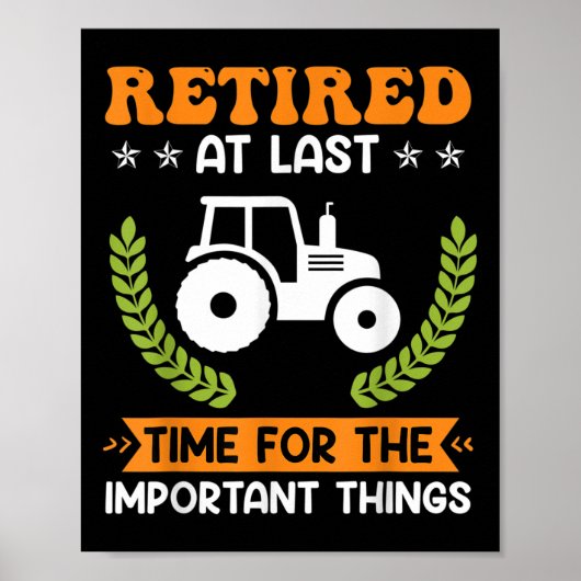 Ruheständler von Bauern Rente Poster (Vorne)