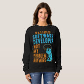 Ruheständler von Software-Software Sweatshirt (Vorne ganz)