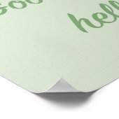 Ruheständlerin: "Auf Wiedersehen", Hallo-Pension Poster (Ecke)