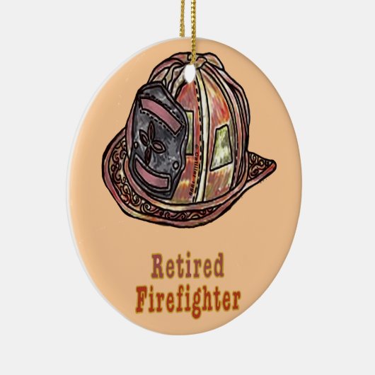 Ruheständlerin Keramik Ornament (Rechts)