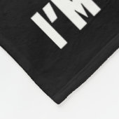 Ruheständlerin Rain Shine Sleet oder Schnee Ich Bl Fleecedecke (Ecke)