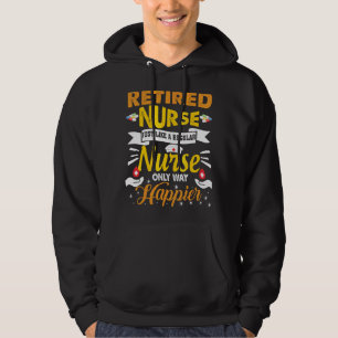 Ruheständlerin wie eine normale Krankenschwester n Hoodie