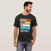 Ruheständlerwacht T-Shirt (Vorne ganz)