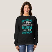 Ruheständliche Krankenschwestern Sweatshirt (Vorne ganz)